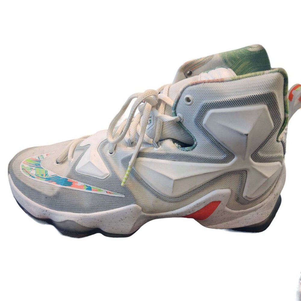 Nike LeBron James 13 Easter Men's Sneakers Sz 10 2015 #807219-108